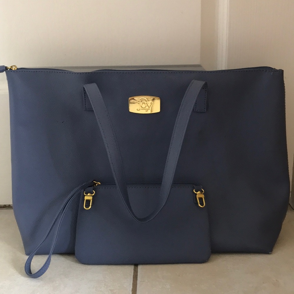 Joy Mangano Real Leather purse extra mini bag